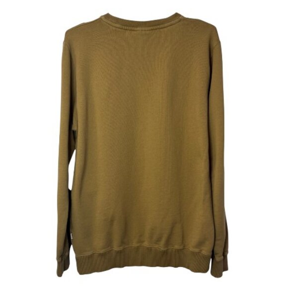 Foret brown sunflower design long sleeve crew neck sweatshirt size L - Picture 8 of 10